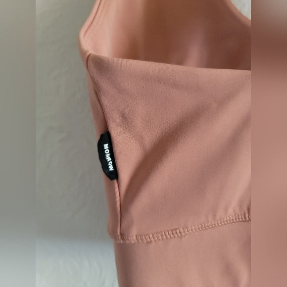 MONROW,  Movement Sports Bra, Faded Rust, Size Small - Picture 8 of 13